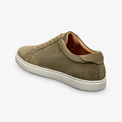Courtside Lace-up Sneaker Tobacco Corduroy Texture Suede