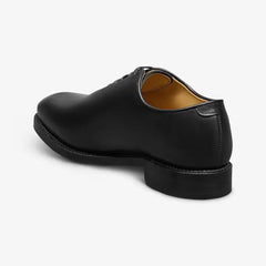 Morrison Reserve Whole-cut Oxford Dress Shoe Black Leather