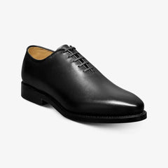 Morrison Reserve Whole-cut Oxford Dress Shoe Black Leather