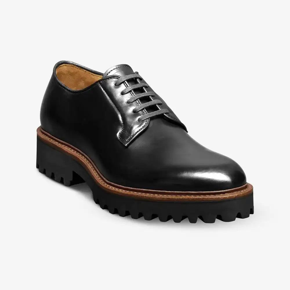 Penn Weather-ready Plain-toe Derby Dress Shoe Black Chromexcel Leather