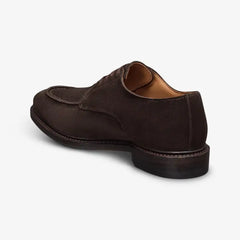 Rivington Apron-toe Derby Dress Shoe Bitter Chocolate Suede