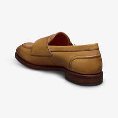 Randolph Monk Strap Dress Shoe Walnut Leather
