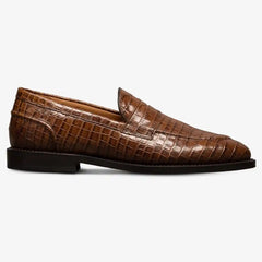 Randolph 2.0 Penny Loafer Chili Embossed Croco Leather