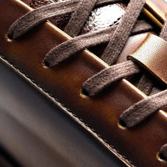 Chambers Reserve Lace-up Sneaker Coffee Leather