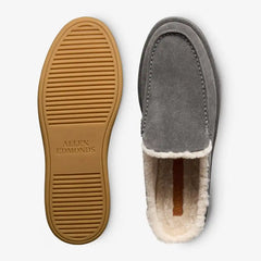 Bowen Slipper Dark Grey Suede