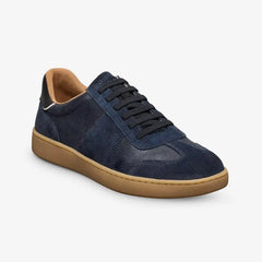 Ludlow Slip-on Stretch-lace Sneaker Navy Leather & Suede