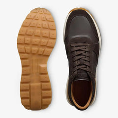 Lionel Lace-up Sneaker Dark Brown Suede