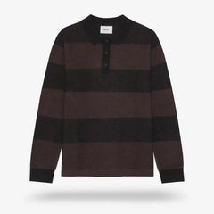 NN07 Rugby Polo Sweater Black