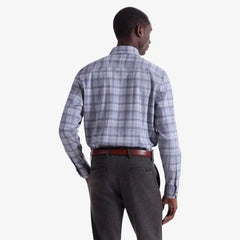 Bugatchi Ooohcotton® Jules Long-sleeve Shirt Grey