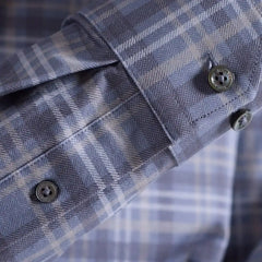 Bugatchi Ooohcotton® Jules Long-sleeve Shirt Grey