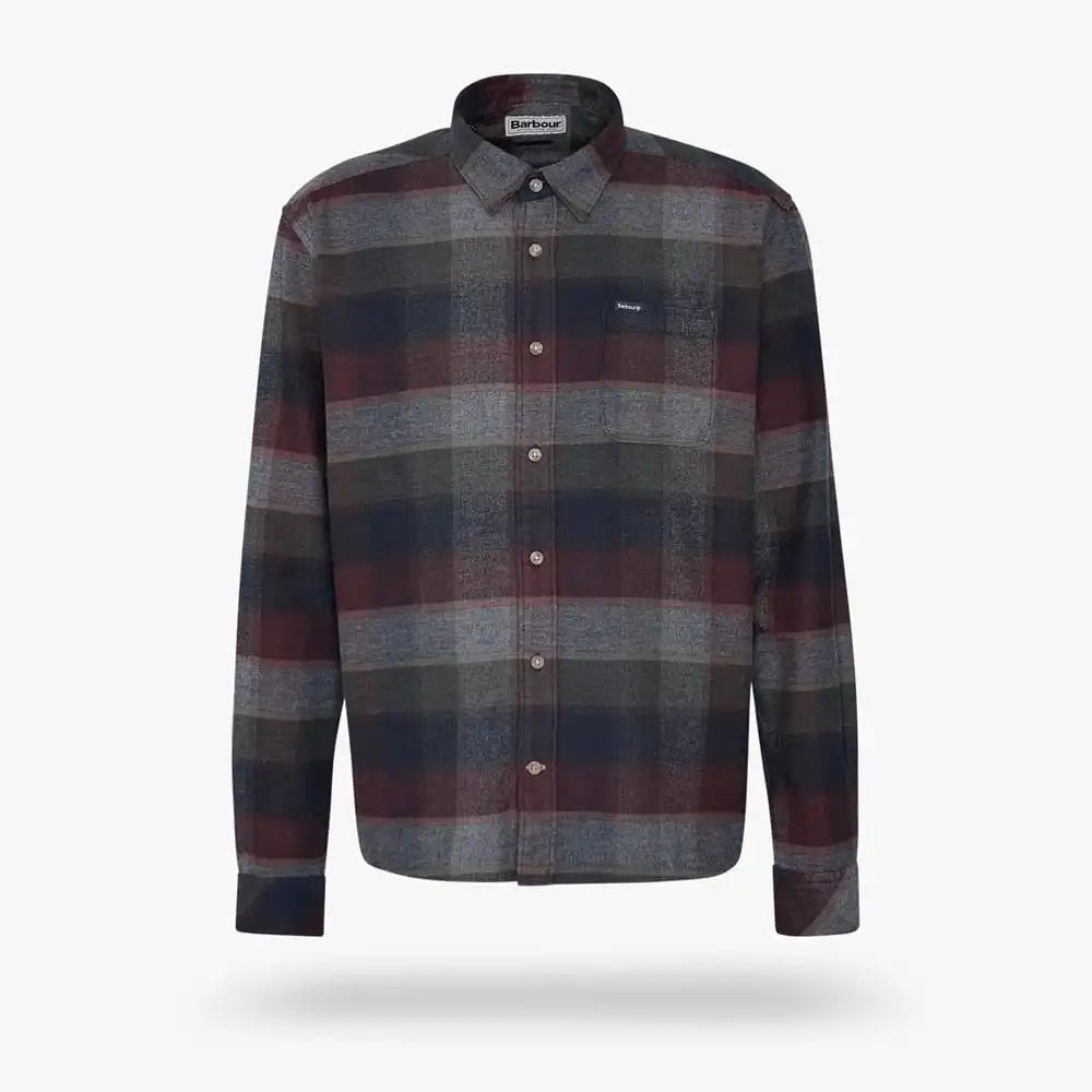 Barbour Copswell Relaxed Checked Shirt Navy