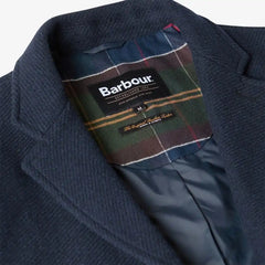 Barbour Kirkbridge Wool Coat Navy