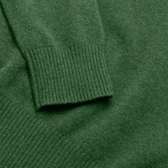 Cashmere Quarter-zip Sweater Green