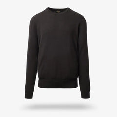 Long Sleeve Knit Shirt Bitter Chocolate