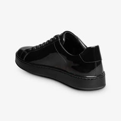 Barnes Lace-up Sneaker Black Patent Leather