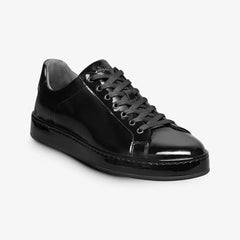 Barnes Lace-up Sneaker Black Patent Leather
