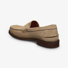 Sorrento Penny Loafer Tobacco Suede
