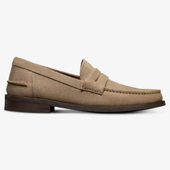 Sorrento Penny Loafer Tobacco Suede