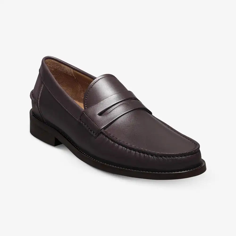 Sorrento Penny Loafer Burgundy Leather
