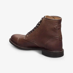 Landon Cap-Toe Boot Brown Leather