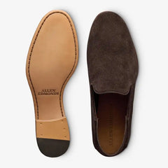 Portofino Slip-on Loafer Bitter Chocolate Suede