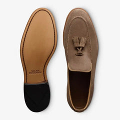 Randolph Tassel Loafer Tobacco Suede