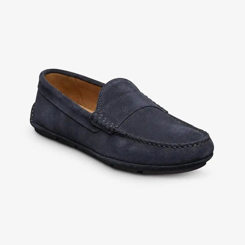 Apex Driving Loafer Navy Suede