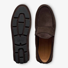 Apex Driving Loafer Bitter Chocolate Suede