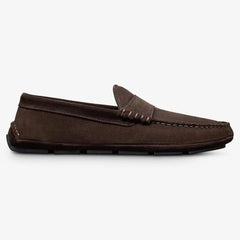 Apex Driving Loafer Bitter Chocolate Suede