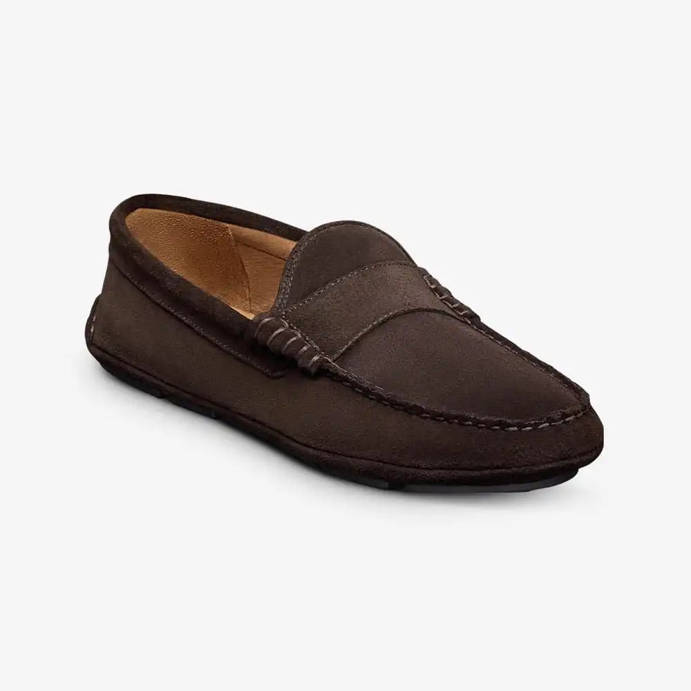 Apex Driving Loafer Bitter Chocolate Suede