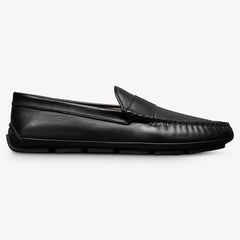 Apex Driving Loafer Black Leather