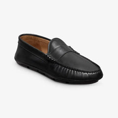 Apex Driving Loafer Black Leather