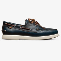 Panama Boat Shoe Navy Leather