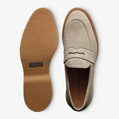 Randolph Verse Penny Loafer Vapor Grey Suede