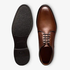 Ramsey Plain-toe Derby Dress Shoe Chili Leather