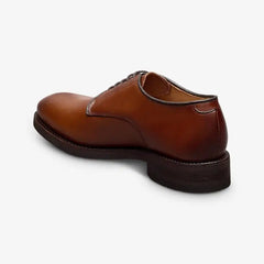 Ramsey Plain-toe Derby Dress Shoe Chili Leather
