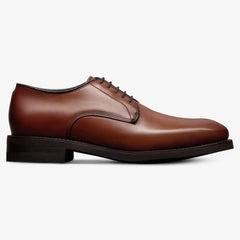 Ramsey Plain-toe Derby Dress Shoe Chili Leather
