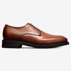 Ramsey Plain-toe Derby Dress Shoe Walnut Leather