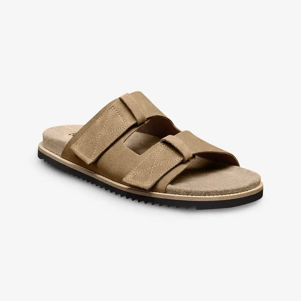 Seagrove Sandal Tobacco Suede
