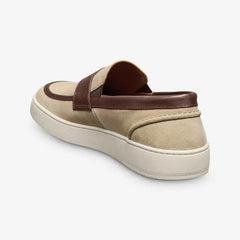 Randolph 2.0 Slip-on Sneaker Sand / Chili Suede & Leather