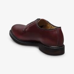 Rowan Reserve Plain-toe Derby Dress Shoe Burgundy Polished Calf Leather