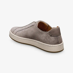 Banks Court Slip-on Stretch-lace Sneaker Vapor Grey Suede