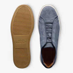 Banks Court Slip-on Stretch-lace Sneaker Denim Printed Suede
