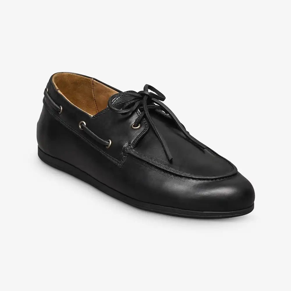 Aruba Boat Shoe Black Chromexcel Leather