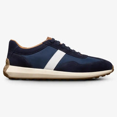 Luka Slip-on Stretch-lace Sneaker Navy Nylon & Suede