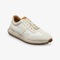 Luka Slip-on Stretch-lace Sneaker White Nylon & Suede