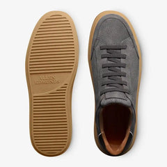 Oliver Slip-on Stretch-lace Sneaker Piombo Grey Suede