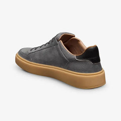 Oliver Slip-on Stretch-lace Sneaker Piombo Grey Suede