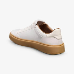 Oliver Slip-on Stretch-lace Sneaker White Suede