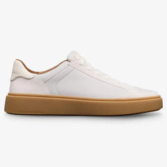 Oliver Slip-on Stretch-lace Sneaker White Suede